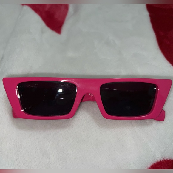 OFF WHITE PINK MARFA SUNGLASSES - Picture 3 of 6